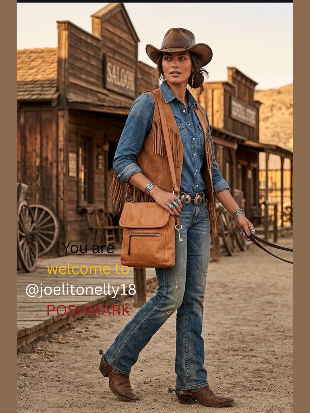 Fossil Tan Leather Crossbody Bag with Front Zip Pocket